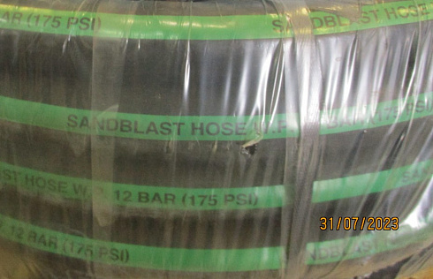 Напорный шланг для пескоструйной обработки и очистки поверхностей SANDBLAST HOSE (MM-012-…-V)