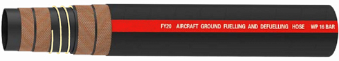 Напорно-всасывающий шланг для заправки самолетов FY20 тип F