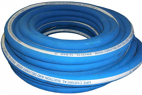 Напорно-всасывающий шланг для химических веществ UHMWPE CHEMICAL SUCTION AND DELIVERY HOSE (MX-016-...-AU)