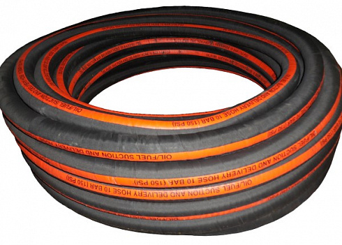 Напорно-всасывающий шланг для нефтепродуктов OIL & FUEL SUCTION AND DELIVERY HOSE (MO-010-...-A)